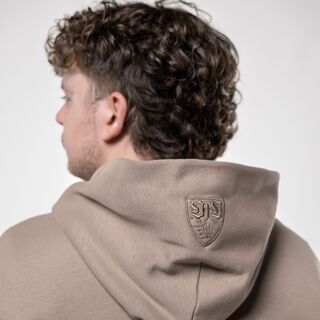VfB Hoodie 1893 oversized beige