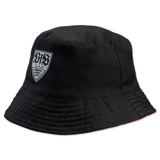 schwarze Seite des VfB Wendefischerhuts mit VfB Wappen