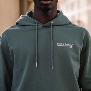 VfB Hoodie Fritzle unterwegs