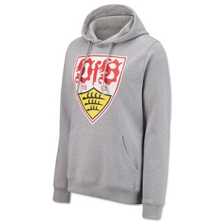 VfB Hoodie Wappen grau