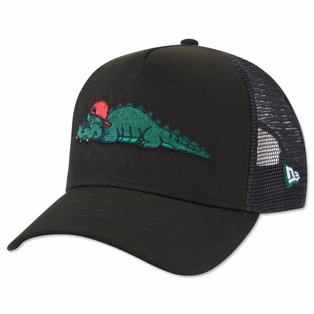 Schwarze Cap mit schlafendem Fritzle 