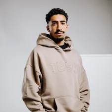 VfB hoody 1893 oversized beige