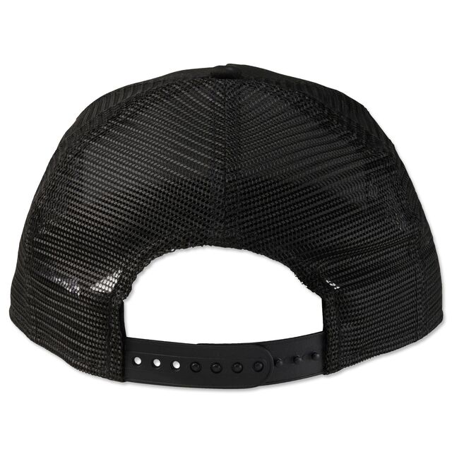schwarze Netzteil Rückseite mit Snapback der VfB New Era Cap Stuttgart
