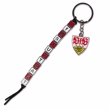 VfB Schlüsselanhänger Würfelkette