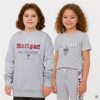 VfB kids sweater Stuttgart grey