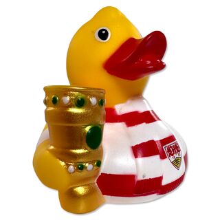 Badeente mit DFB Pokal 