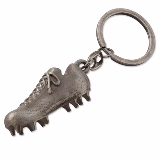 silberner Stollenschuh als Schlüsselanhänger