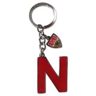 Buchstabe N als Schlüsselanhänger mit VfB Wappen
