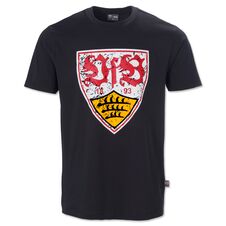 VfB T-Shirt Wappen used schwarz