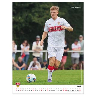 Kalenderblatt Mai mit Finn Jeltsch