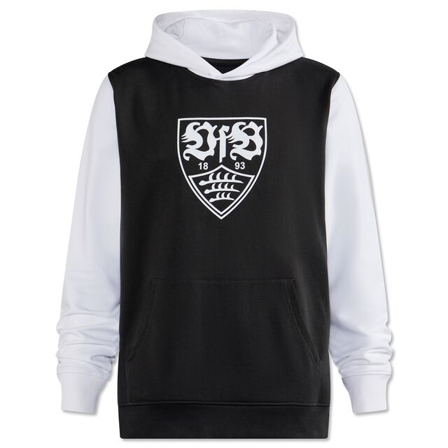 VfB Hoodie Baseball schwarz