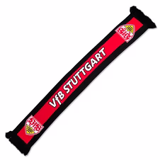 VfB Schal Brustring schwarz recycelt