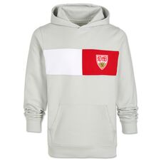 VfB hoody white red