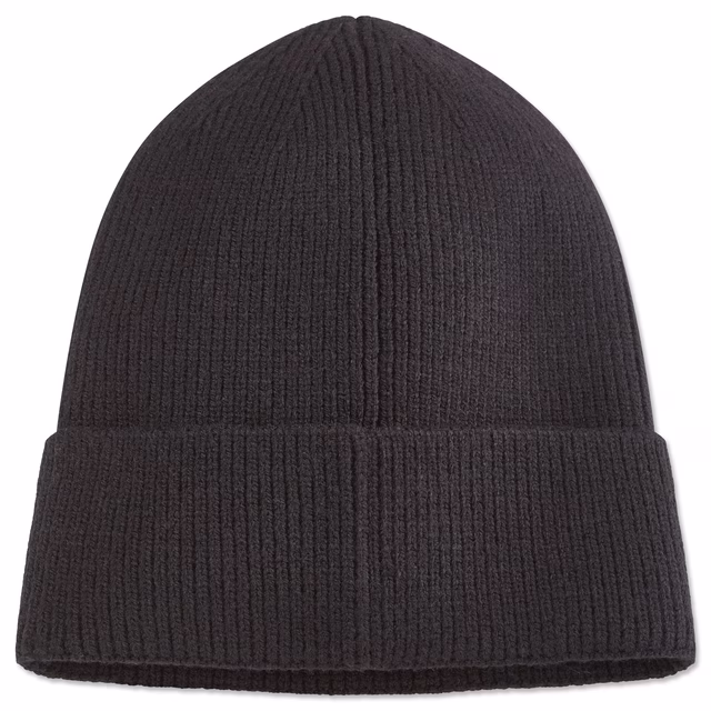 schwarze Rückseite der Beanie