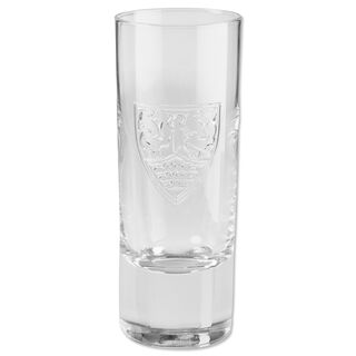 Schnapsglas mit transparentem VfB Wappen