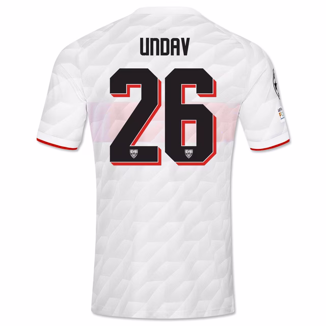 VfB home jersey Champions League 26/27