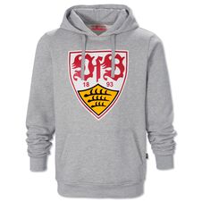 VfB Hoodie Wappen grau