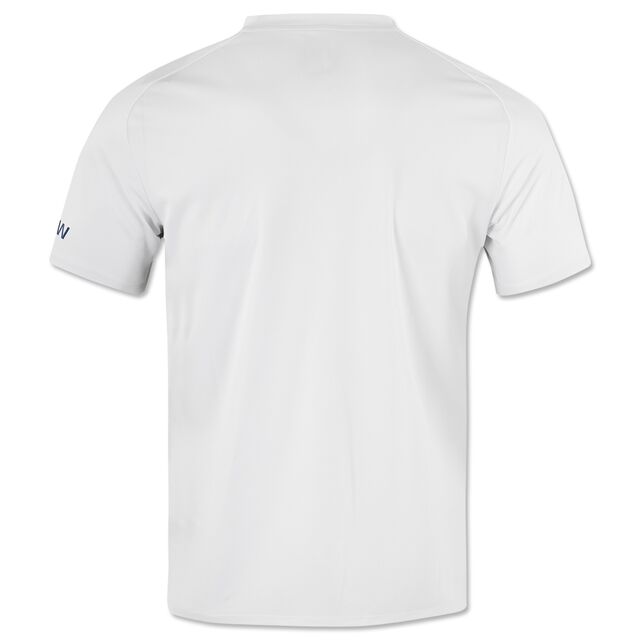 weiße Rückseite des VfB Warm-Up T-Shirts 25/26
