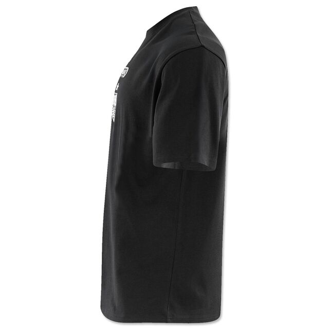 schwarze Seite des T-Shirts Freizeit schwar 25/26