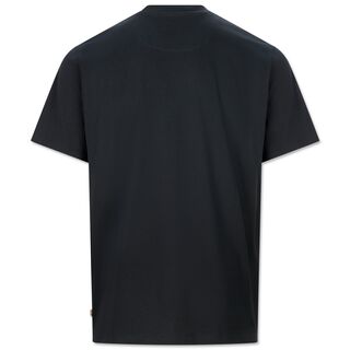 Rückseite des VfB T-Shirts Tunnel mit grau-schwarzem Farbverlauf
