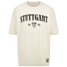 VfB T-Shirt Stuttgart oversized weiß