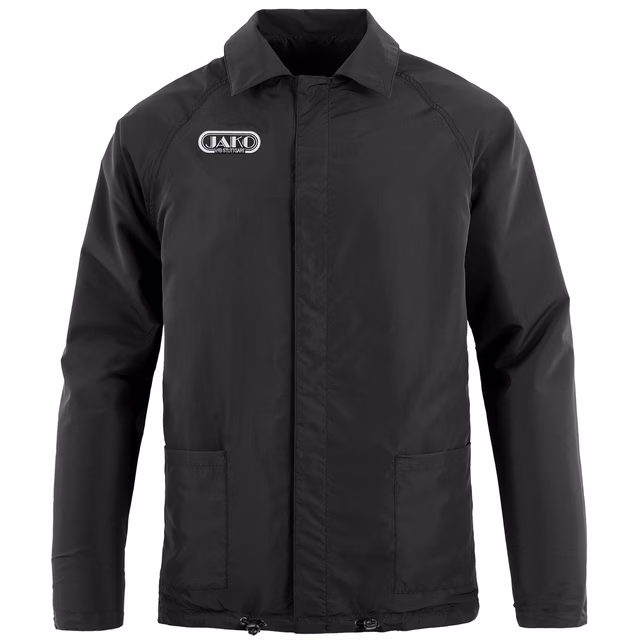 Schwarze (Wende) Jacke mit JAKO Logo 