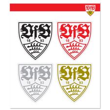 VfB Aufkleber 4er Set