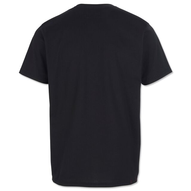 schwarze Rückseite des VfB T-Shirts Wappnung