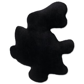 schwarze Rückseite des VfB Formkissens Fritzle