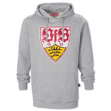 VfB Hoodie Wappen used grau