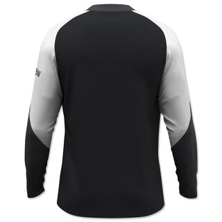 schwarz-weiße Rückseite des Trainingslongsleeves 25/26