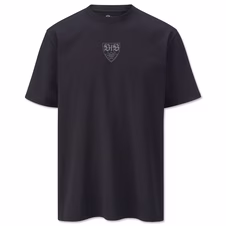 VfB T-Shirt Basic Line schwarz