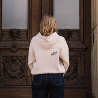 VfB Kleinigkeit Damen Strickhoodie beige