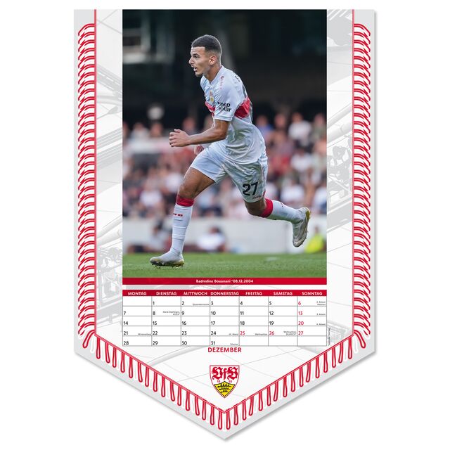 Kalenderblatt Dezember mit Badredine Bouanani