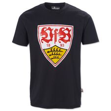 VfB T-Shirt Wappen schwarz