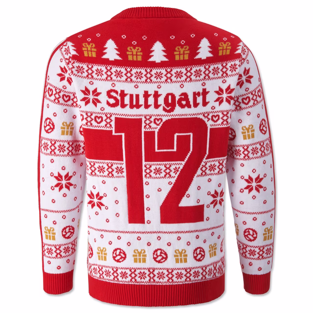 VfB ugly Christmas sweater Stuttgart
