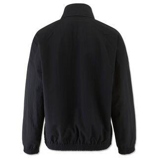 schwarze Rückseite der Trainingsjacke