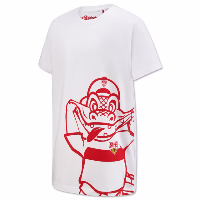 VfB kids t-shirt cheeky Fritzle white