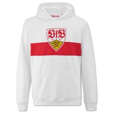 VfB hoody chest ring white red