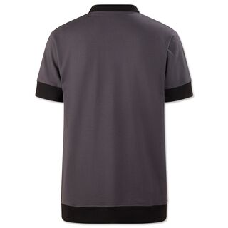 grau-schwarze Rückseite des VfB CL Polos Shirt Puls