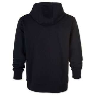 schwarze Rückseite des Hoodies