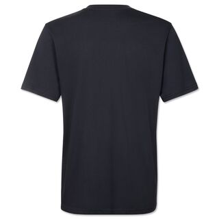 schwarze Rückseite des T-Shirts