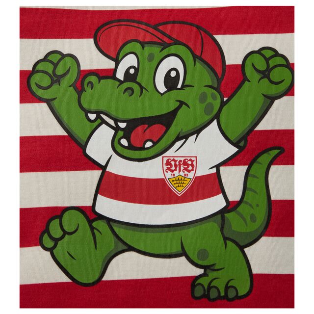 Nahaufnahme von Babyfritzle auf dem T-Shirt