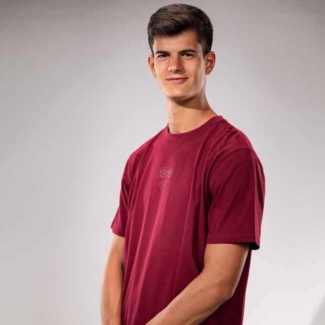 VfB t-shirt basic line bordeaux