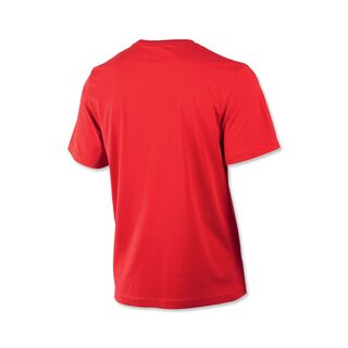 rote Rückseite des VfB Kids T-Shirts Wappen rot