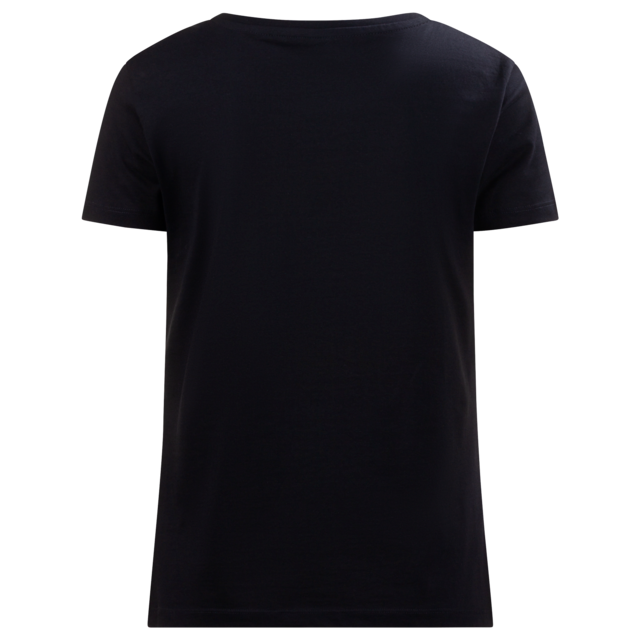 schwarze Rückseite des VfB CL Damen T-Shirts Sterne