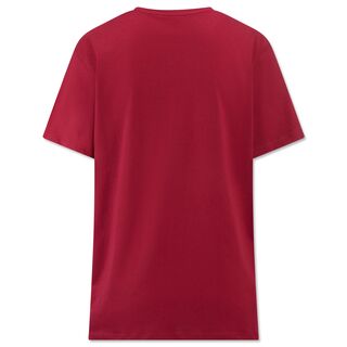 rote Rückseite des VfB Damen T-Shirts Treue