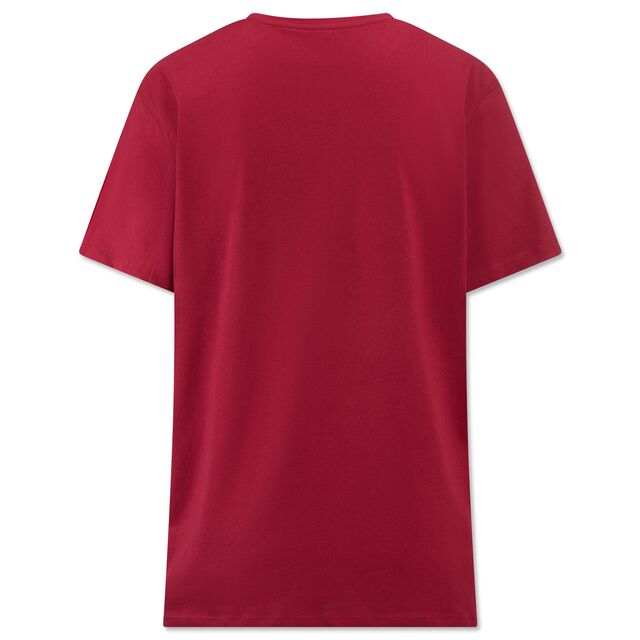 rote Rückseite des VfB Damen T-Shirts Treue