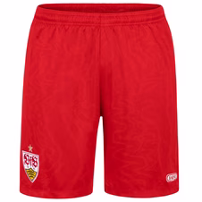 VfB kids away shorts red 26/27
