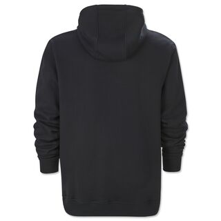 schwarze Rückseite des Hoodies